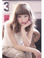 エイミー(Aimee)&nbsp;Aimee ニュアンスボブ×プラチナアッシュ