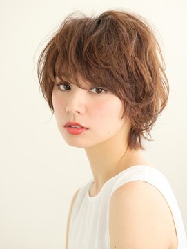 ヘアーズ ベリー 放出店(hairs BERRY) BERRY＿ボブ＿マッシュショート＿フェザーバング＿20代30代40代