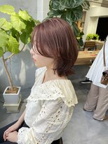 ティティ(TiTi)&nbsp;一度のブリーチで暖色系カラー[TiTi_栗林れい]