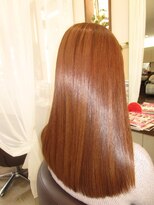 コア フィール ア デイ(COIFFURE A DAY)&nbsp;【見附　今町】M3Dピンクブラウンストレートヘア