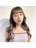 【うるおい巻き髪パーマ＊】カット+生コラーゲンパーマ＋美髪tr   ￥15980