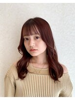 リード バイ ラグーン(LEAD by LAGOON)&nbsp;ブリーチ無しカラーピンクカラー韓国風顔まわり