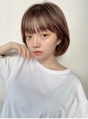 あご上ミニボブ