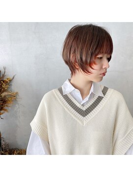 ミント(mint) ショートウルフ/ボブウルフ/ウルフカット