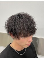 ライズ 綾瀬店(RISE)&nbsp;【波巻きパーマ】 マッシュパーマ　束感ショート