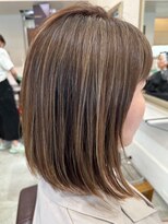 オンカラー(ON.COLOR)&nbsp;大人ハイライトグレージュショート40代50代