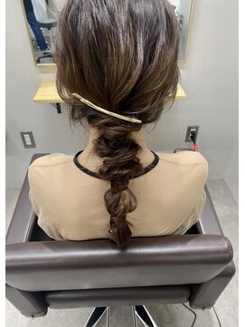 ユウル 横浜(juhl.) ヘアアレンジ/ヘアセット/編みおろし