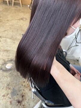 ウィークエンド(WEEKEND) ブリーチなしダブルカラー+トリートメント【￥9900~】