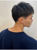 ツーブロック 清潔感 スパイキーマッシュ