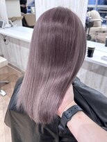 ラベンダーグレージュ/ラベンダーカラー/グレージュカラー/渋谷
