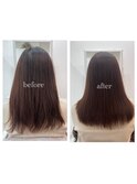 髪質改善カラーコース