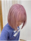 ピンクボブ