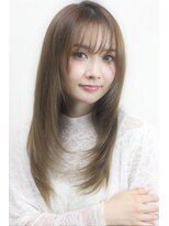 ラフヘアーアンドライフ 所沢東口店(LAF Hair&Life) クセ・うねり改善！甘可愛いヘルシーなストレートスタイル