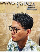 バルビエ グラン 銀座(barbier GRAND) 刈り上げパーマスタイル