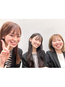 女性スタッフがお出迎え♪初めての方でも安心！丁寧な接客で理想のスタイルへと導きます☆