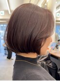 大人ショートボブくびれショートヘア顔周りレイヤーカット50代◆