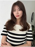 フェミニンロング/似合わせカット/メルティカラー/2wayバング1