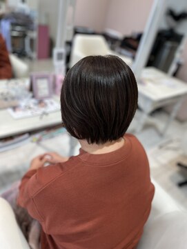 カラペア 上水戸店(Color-pair) ツヤ髪ショート