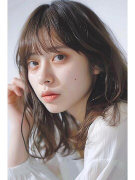 ラナ 新宿(lana) ミディアム/パーマ/ブラウン/似合わせ/【lana hair新宿】