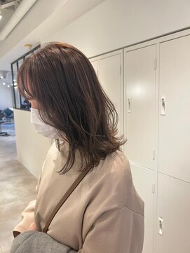 ジーナ 船橋(Zina) 髪質改善*ロングレイヤーグレーベージュ*美髪【Zina船橋】