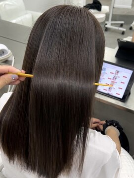 ヘッズ 市川(HEADS ex) 前髪 アンブレラカラーこなれミディイメチェン韓国マッシュ