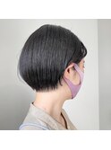 暗髪　大人ショート　長崎