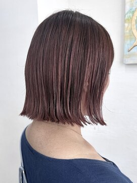 ハーツ(Heart's) 白髪ぼかし脱白髪染め似合わせショートボブ40代50代60代