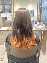 ネオリーブカップ 町田店(Neolive capu)&nbsp;裾デザインカラー☆テラコッタオレンジ☆