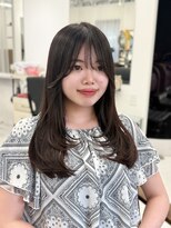 ハピネス 梅田茶屋町店(HAPPINESS)&nbsp;レイヤーカット/韓国ヘア/顔まわり/2wayバング/髪質改善/艶髪