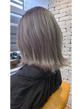 ザ カラー ラボ(THE COLOR LABO) ケアブリーチ　ラベンダーグレー　レイヤー