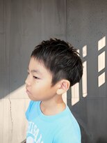 シーシードゥー(C'C DEUX)&nbsp;子どもカット//男の子//束感ショート//飯田橋曙橋若松河田早稲田