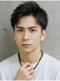20代30代メンズカットニュアンスパーマ好感度マッシュ束感