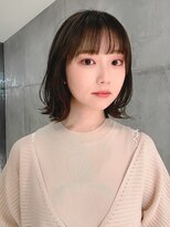 オーレント(AULENT)&nbsp;切りっぱなしショート・ボブ/絶壁解消/前髪なし/20代/30代/丸顔