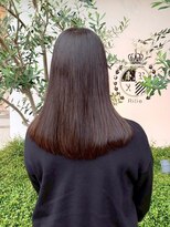 リリー(Rilie)&nbsp;セミロング/透明感カラー/艶髪/艶感/マロンブラウン