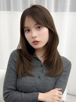 アマトウキョウスマートサロン(AMA TOKYO×Smart Salon)&nbsp;くびれレイヤー/顔まわりカット/レイヤーカット/小顔ヘア