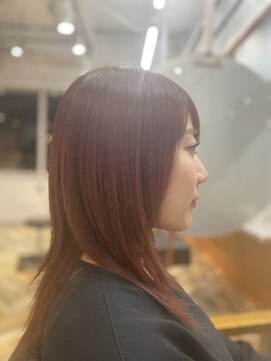 マル 日立(maru.) ハッシュカット&チェリピンクカラー