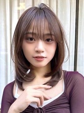 ミンクス 銀座店(MINX) (MINX 外山) ラフミディアムレイヤー