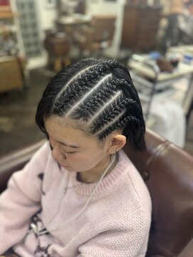 バイブアンドアネックス(VIBE & ANNEX) サイドコーンロウ