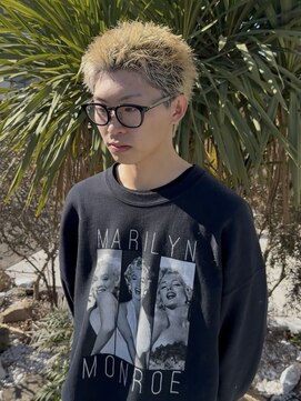 シェルハ(SHELHA) スパイキーショート/ハイトーン/メンズショート