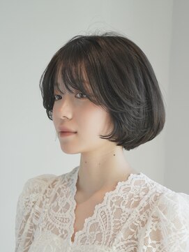インセプション 銀座(INCEPTION) 丸みショート・ボブ/丸顔/前髪あり/絶壁解消/20代/30代/長め