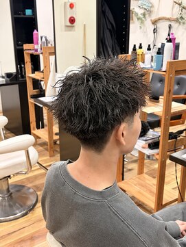 スウェル 千葉店(Swell) ピンで作るルーズパーマ