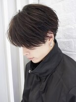 エイド 本店(aid) 束感毛流れニュアンスセンターパート刈り上げツーブロック