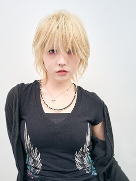 ロンドアンメゾン 原宿(Lond un Maison.) ミルクティーブロンド/ワンホンレイヤー/韓国巻き/顔周り0513