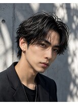 アイトーキョー 名古屋栄(AI TOKYO)&nbsp;ニュアンスパーマ/フェザーパーマ/センターパート/名古屋