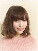 ミディアムボブ