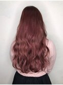 【flor 戸塚】*フェザーロング+チェリーピンク*