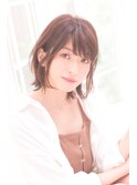 大人かわいい小顔耳かけショートボブ【LODAT横浜】