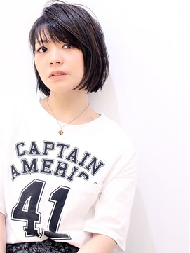 エムスラッシュ みなとみらい馬車道店(M SLASH) M.SLASH馬車道/クラシカル/黒髪/シースルー前髪/前下がりボブz1