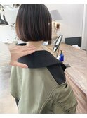 【sou】中野担当！　切りっぱなしボブ　重めボブ