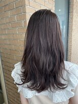 サロンドミルク 原宿(salon de MiLK) ダークモカブラウン　深い紫とピンクを添えて♪ 艶髪　髪質改善